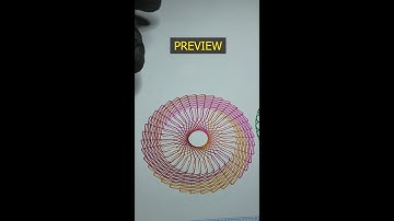 Spirograph Long 44 #asmr #spirograph #art #asmrvideo #asmrsounds #satisfying #spirograph #drawing