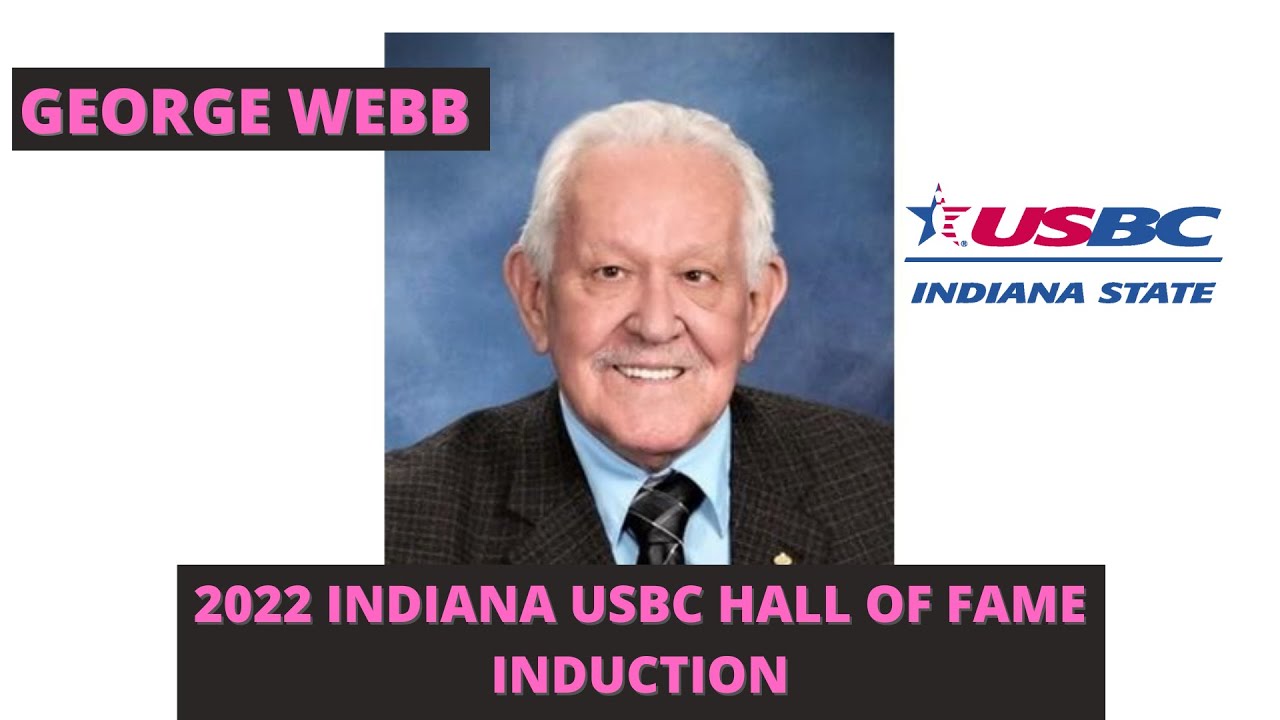 George Webb Indiana State USBC Hall of Fame Induction