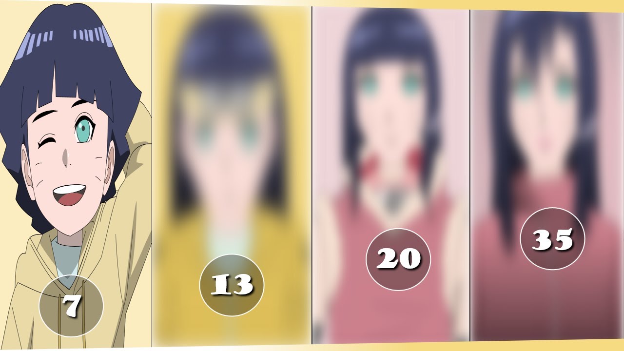 Como ficaria a Himawari se tivesse 13, 20 e 35 anos de idade? | Veja como ficou