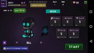 Neon Blasters (Android and iOS Game Gun Game Amazing)