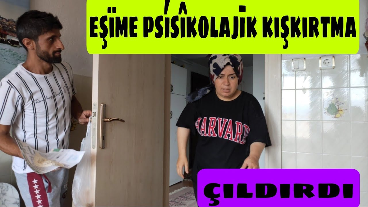 BABAMLA BİR OLUP ANNEME PSİKOLOJİK KIŞKIRTMA YAPTIK ANNEM SONUNDA ÇILDIRDI