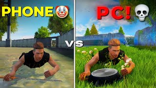 PHONE vs PC 💀 – PC Players Ko Itna Advantage? 😳 screenshot 2