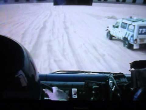 Jan de Rooy vloekt en tiert in Dakar 2003