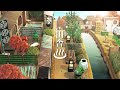 【あつ森】島クリエイト| 縦の構図でみせる田舎の景色が見渡せる温泉の作り方【Animal Crossing New Horizons/JAPANESE】