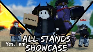 All Stands Showcase II Roblox World of Stands