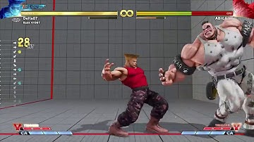 SFV - Guile Hard Combo loop - V-Trigger