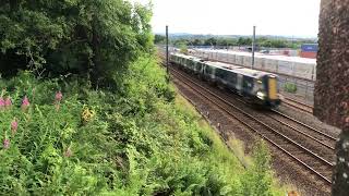 1K64 380010 Ayr-Glasgow Central Passing Elderslie 10/7/26 1K64 380010 Ayr-Glasgow Central Passing Elderslie 10/7/26