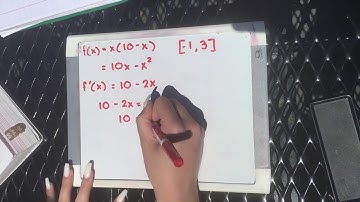 Finding the extreme values of f(x) on an interval (Calculus)