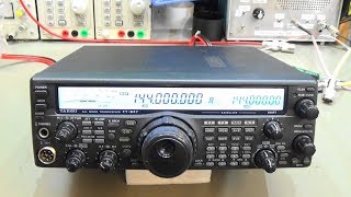 #202 Yaesu FT847 how easy can a nice radio be wracked up?
