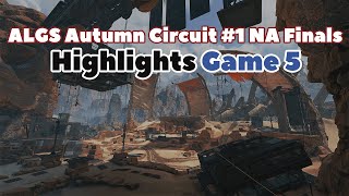 Game 5 Highlight | ALGS Autumn Circuit Regional #1 NA Finals | Apex Legends