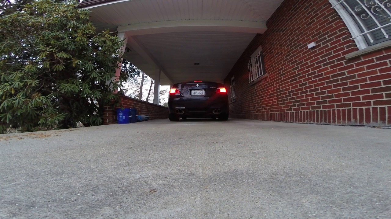 E60 M5 - RPI GTS exhaust - Cold Start