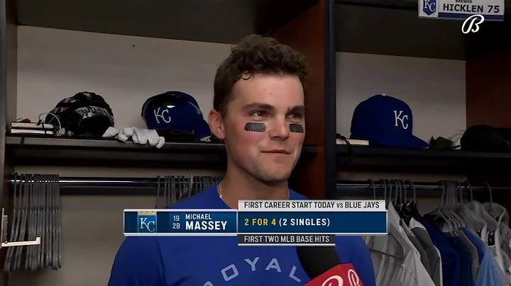 Massey on first MLB hit: 'I envisioned it about 10...