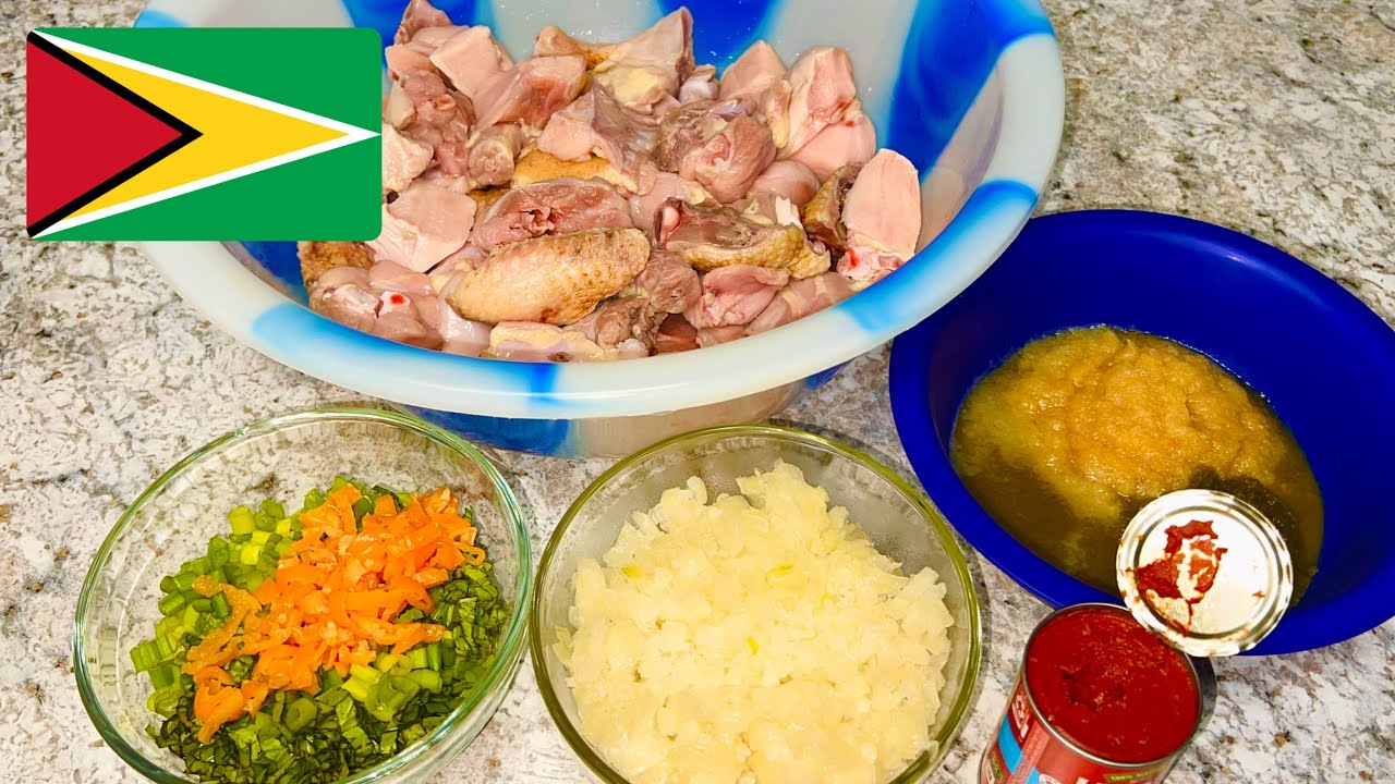 STEW CHICKEN GUYANESE STYLE EASY TOMATO STEW 🇬🇾 GTFamily YouTube