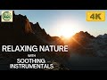 A relaxing meditative nature 4k with soothing music