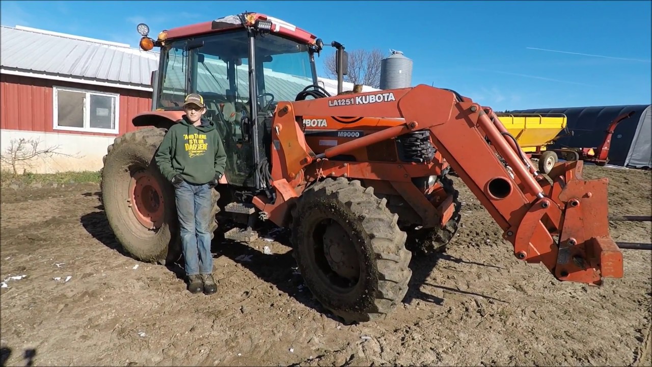 Kubota M9000 5,000 Hour Review - YouTube