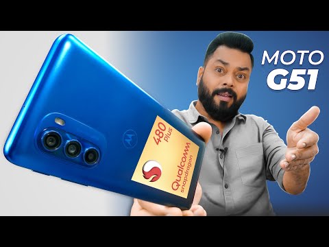 moto G51 Unboxing & First Impressions⚡World’s First Smartphone With SD 480+ @14,999