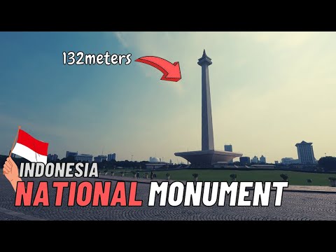 Video: Monas-Independence Monument sa Jakarta, Indonesia