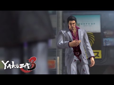 Yakuza 3 Stab scene but with Yakuza 2 music (Kuroi Kizuato no Blues)