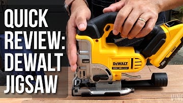 Best Feature and Review of the Dewalt Jigsaw DCS331 which has a VERY COOL FEATURE