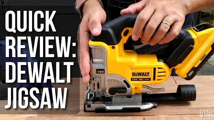 Best Feature and Review of the Dewalt Jigsaw DCS331 which has a VERY COOL FEATURE