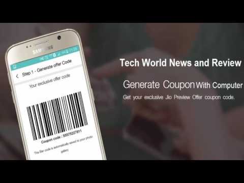Generate jio bar code with computer. (100% Working)