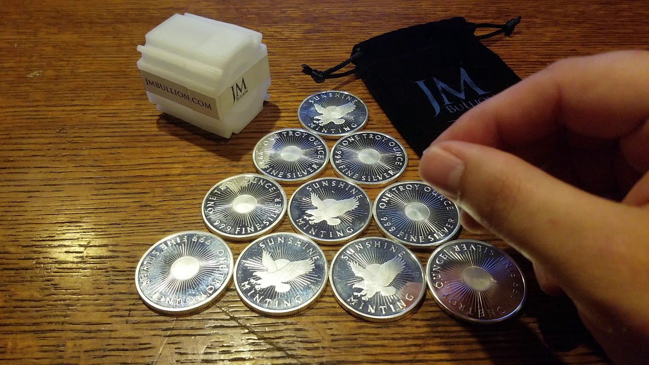 The JM Bullion Starter Pack 10 oz of Silver YouTube
