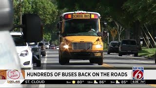 Students head back to school in Orange, Volusia counties