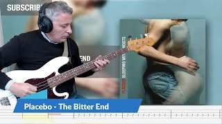 Video thumbnail of "Placebo - The Bitter End (Bass Cover) + TABs"