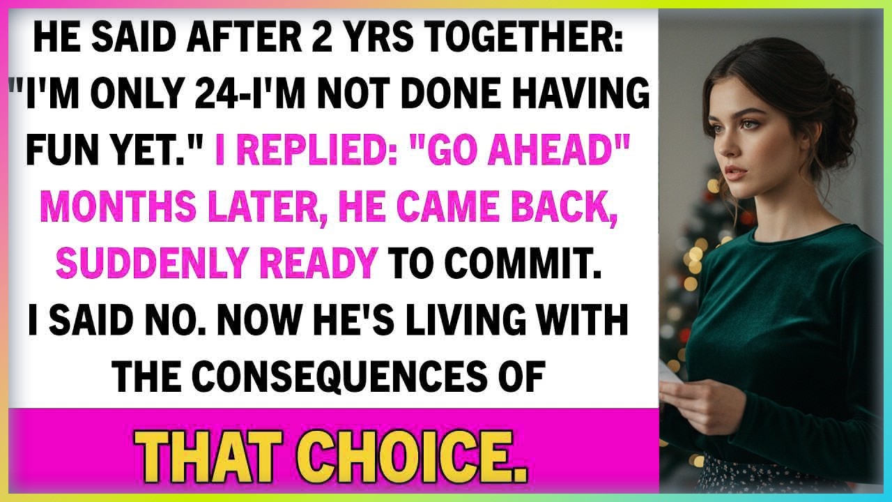 He Said After 2 Yrs Together: 