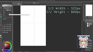 ClipStudio The Lazy Way: How to Use The Symmetrical Ruler Tool