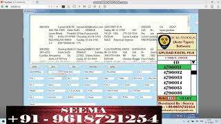 MI data entry medical form filling for auto typing software screenshot 2
