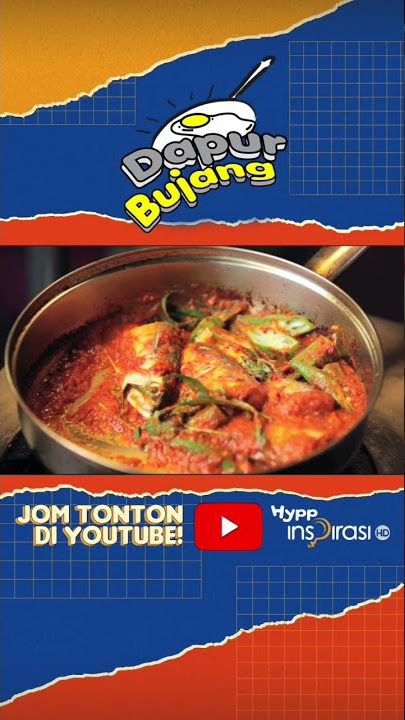 Asam Pedas terangkat dapur bujang! Cenggini 👍!