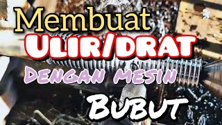 Cara lengkap membuat ulir/drat dengan mesin bubut