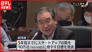 【経団連】“若い世代に起業家教育を”経済界から  選択肢を持てるよう初等教育の強化訴える声