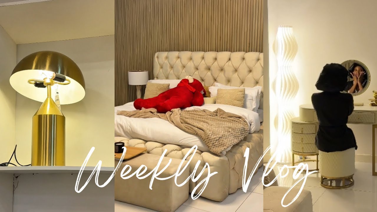 WEEKLY VLOG: Furnishing my new home| furnishing a home is more expensive than getting it lol!!!