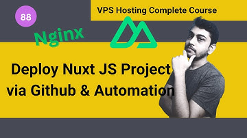 Deploy Nuxt JS Project via Github and Automate Deployment Nginx VPS