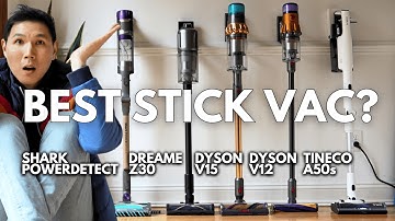 BEST Cordless Stick Vac 2025 - DYSON vs SHARK vs DREAME vs TINECO
