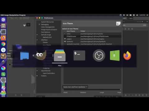 A deep dive into icon themes on GIMP 2.10