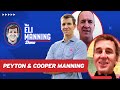 Peyton & Cooper Manning rip Eli: 'Can't think of someone more unqualified to host a talk show' 🤣