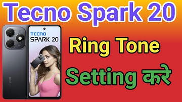 Tecno Spark 20 Me Ringtone Kaise Set Kare | How to Change Ringtone Music Tecno Spark 20 Mobile