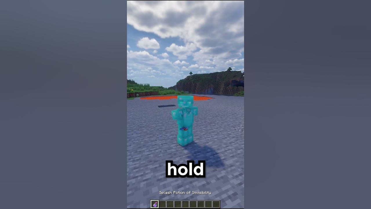 best tips to be invisible in minecraft YouTube