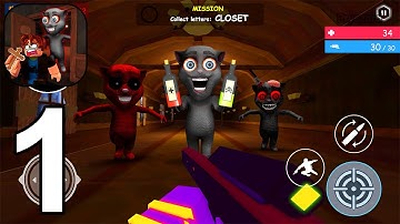 Juan Shooter Survival FPS Zone - Gameplay Walkthrough Part 1 Talking Juan & Garten (iOS,Android)