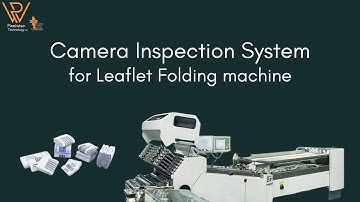 Leaflet Folding Machine Vision Inspection System QA