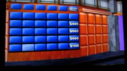 Jeopardy! Nintendo 64 Run: Game 7, Part 3