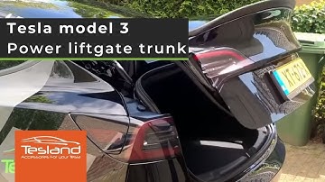Tesla Model 3 Power liftgate trunk by Tesland.