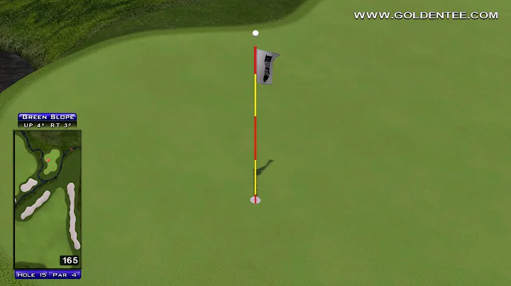 Golden Tee Great Shot on Juniper Falls!