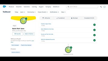 Create an Apex Class | Quick Start: Apex | Salesforce Trailhead