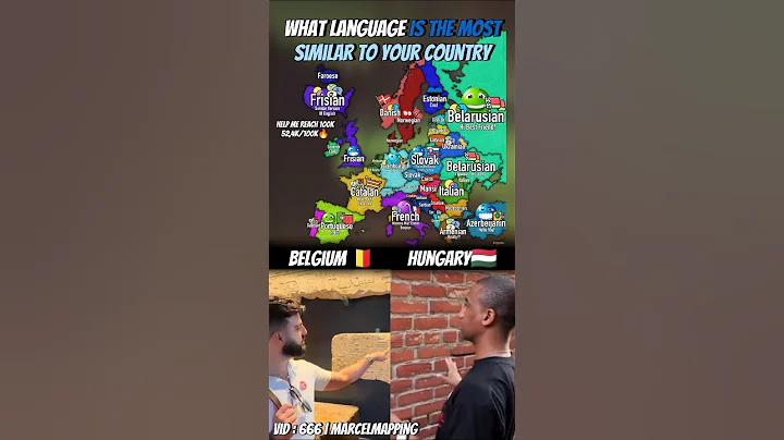 What Language Is Most Similar To Your Country Language🗣️? #mapping #map #shorts #popular #fyp