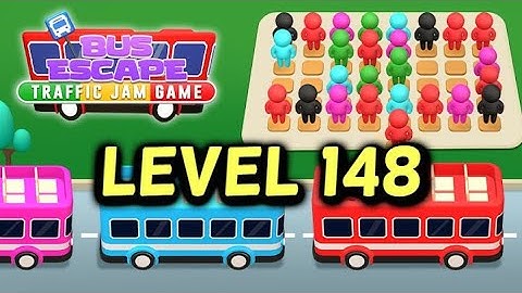 BUS ESCAPE TRAFFIC JAM Level 148 Guide How to Complete Walkthrough