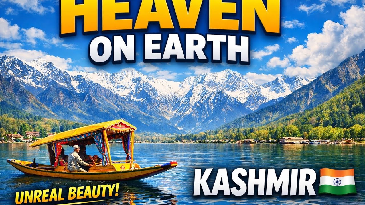 KASHMIR – Heaven on Earth 🌄❄️ | Incredible Nature & Travel Guide